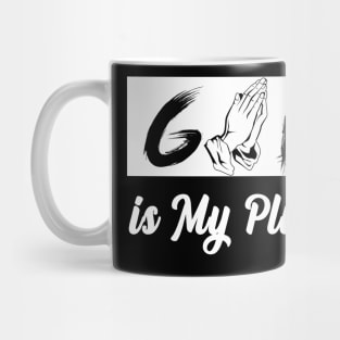 god is my plug Mug